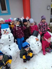 Zimní radovánky na sněhu - třída 